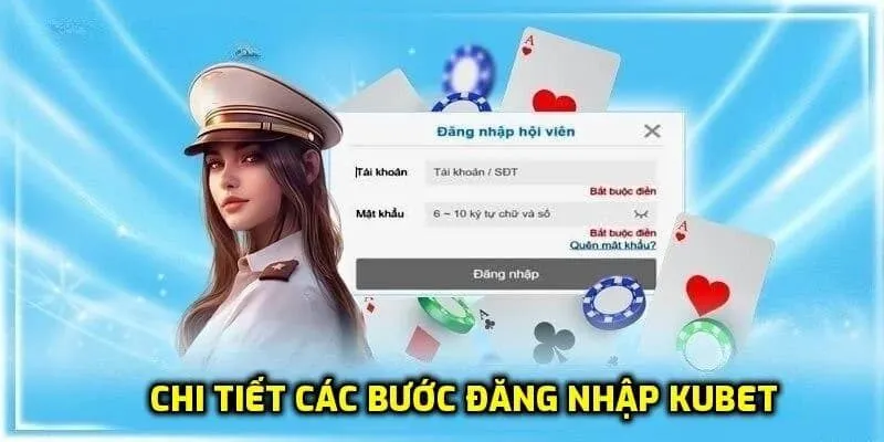Hướng dẫn truy cập đăng nhập Kubet chi tiết dễ hiểu 2 Tiến hành đăng nhập Kubet đơn giản thông qua vài bước cơ bản